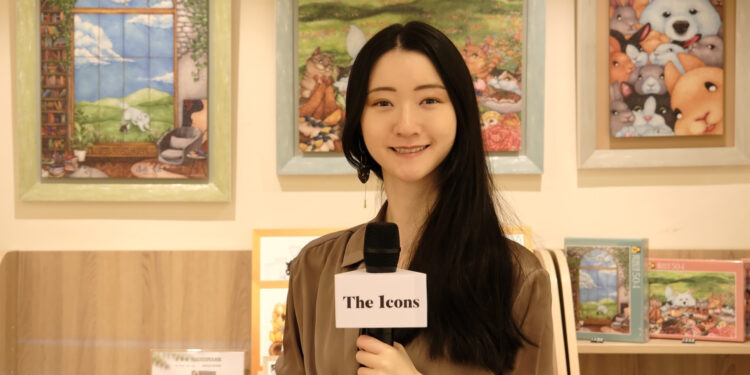 瓊瑤孫女陳可嘉。（攝影：梁軒綾；整理：梁軒綾、沈欣柏）