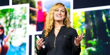 Google 的永續發展總監凱特·布蘭特（圖：Champions The Speakers Agency）