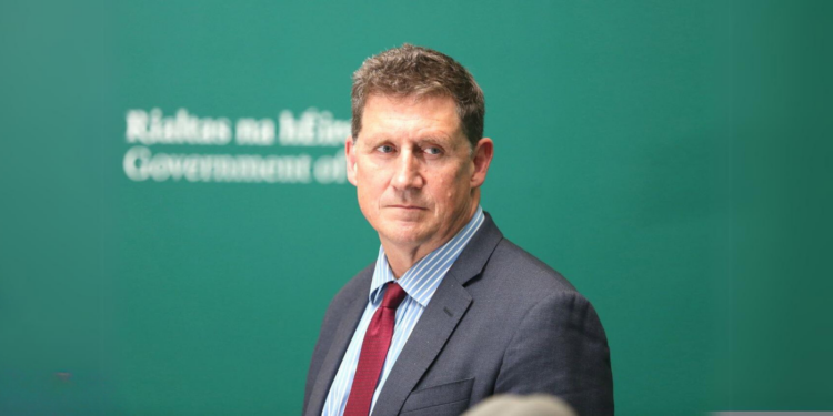 愛爾蘭環境部長埃蒙·瑞安（Image：Irish independent news)