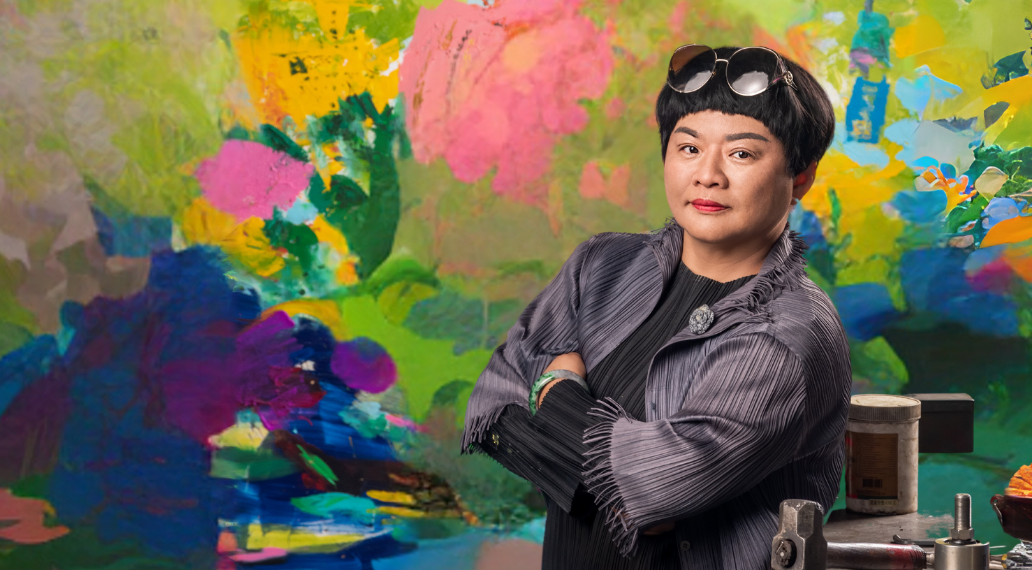 「亞洲黑手藝術教母」李赫本。（圖：李赫本）