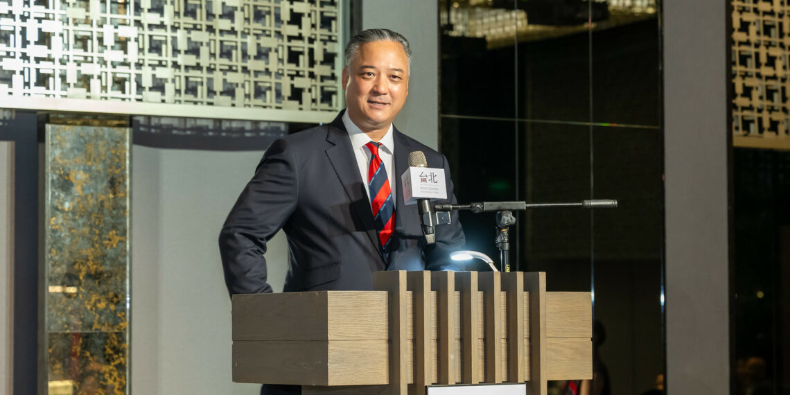 英僑商會主席楊順銓。（圖：BCCTaipei）