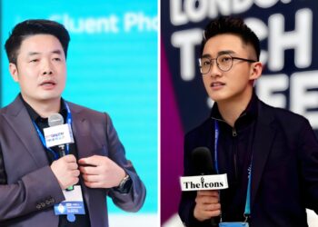 覓目出海創辦人潘濤（左）、英国 The Icons 創辦人許復（右）。（图：覓目出海、The Icons ）