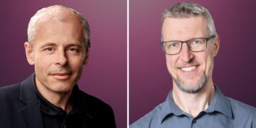 Jiří Jakovenko 博士（左）與 Jiří Háze 博士（右），為捷克與臺灣 ACDRC 合作的重要推動者。（照片來源：ACDRC）