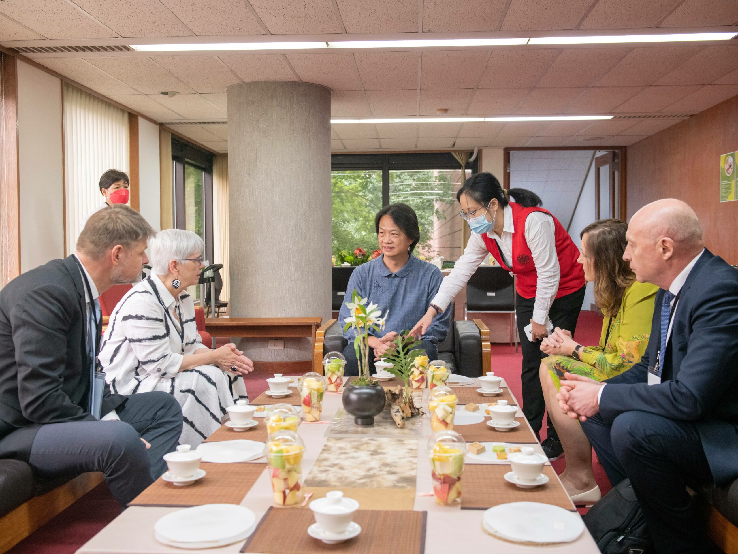 喜堂亮推廣台灣茶文化,期盼讓國際友人透過茶認識台灣